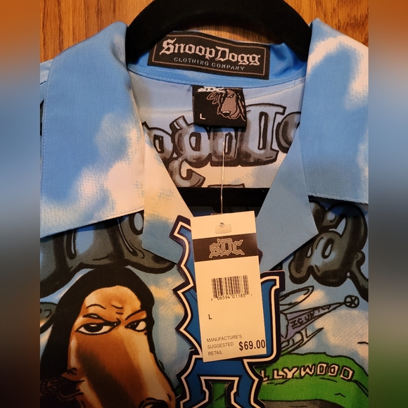 SNOOP DOGG DOG 🐕 VINTAGE BUTTON DOWN SHIRT - Picture 12 of 16